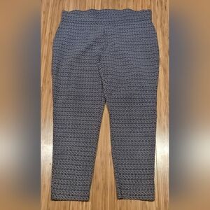 NWOT CJ Banks Signature Slimming Patterned Pants